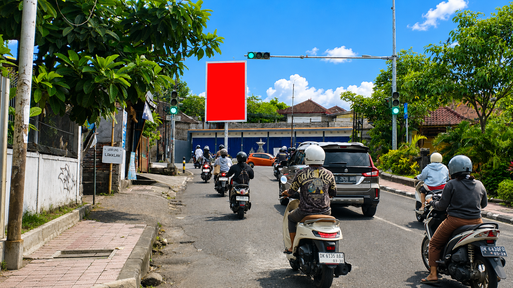 Jl. Gajah Mada Gempol Singaraja (depan toko)