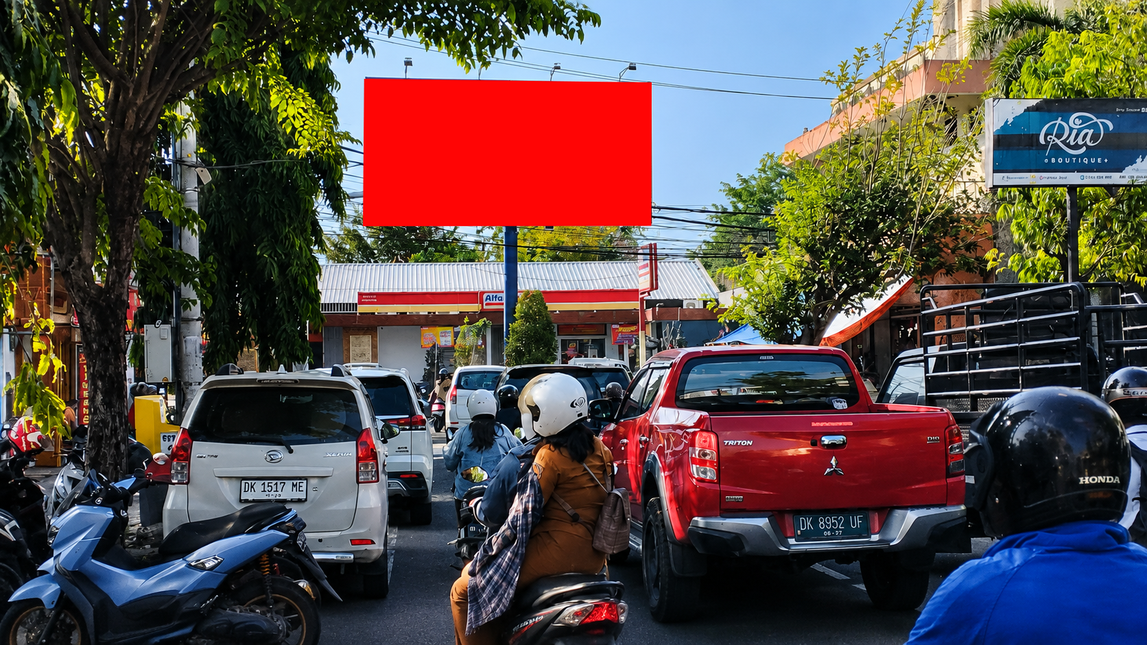 Pertigaan Jl. Diponegoro-Jl.Erlangga, Singaraja